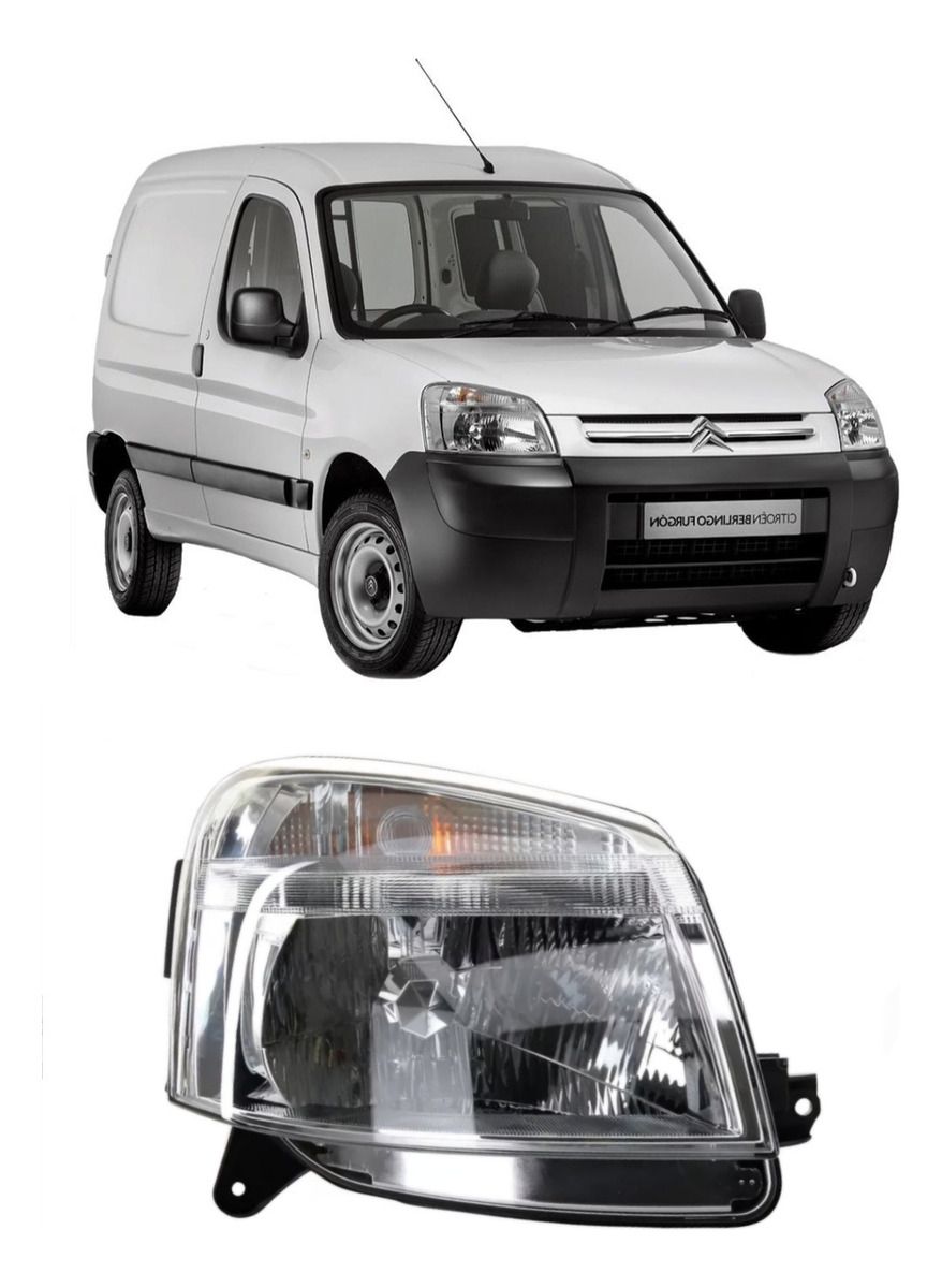 Semioptica Peugeot Partner Citroen Berlingo 2010/23 M59 M69 - Imagen 3