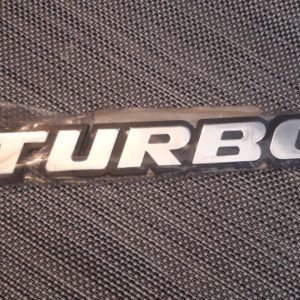 Emblema Turbo Ford