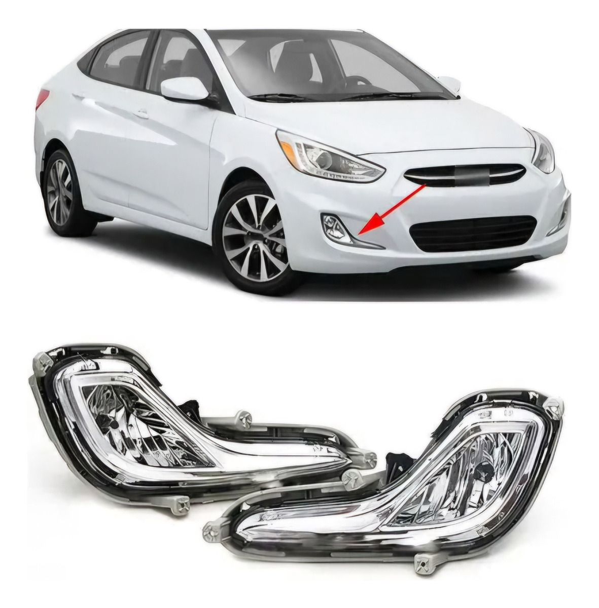 Kit Camineros Hyundai Accent 2012 A 2019 Led