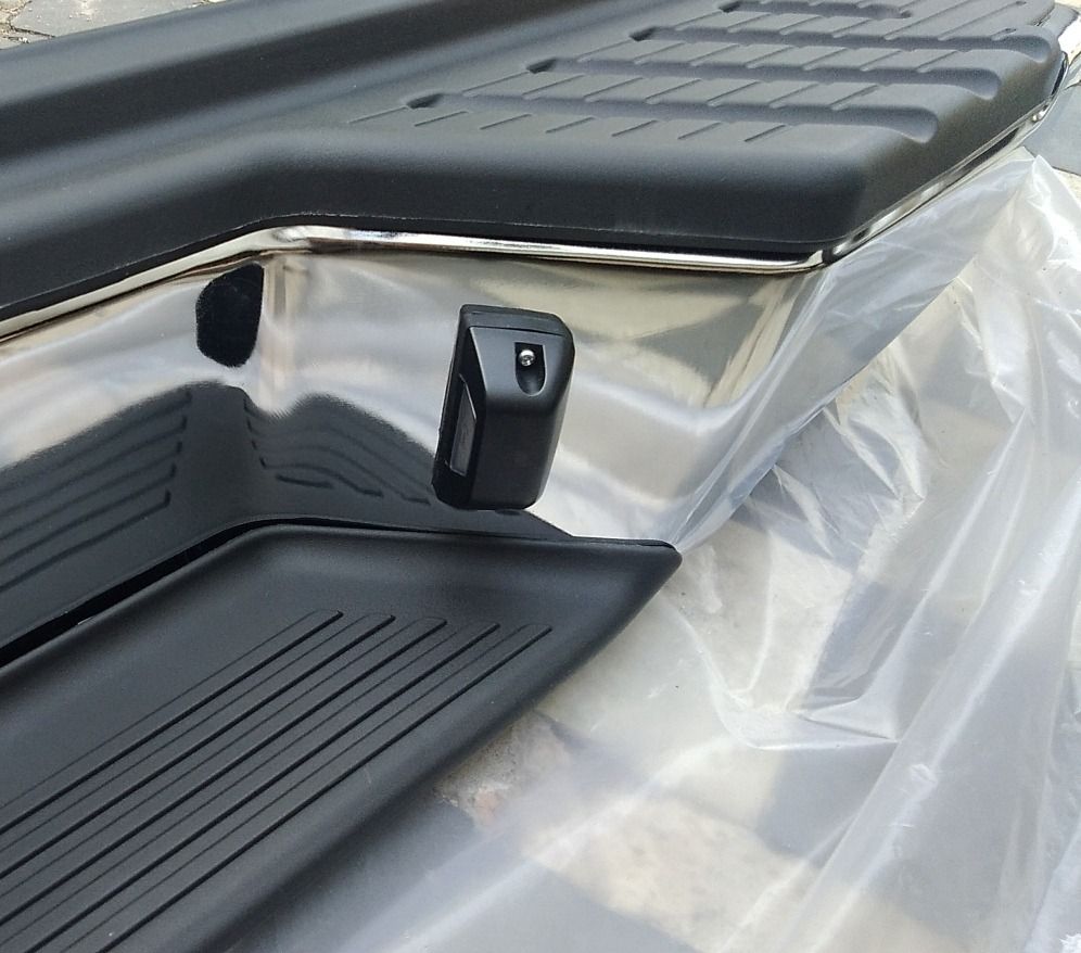 Paragolpe Trasero Nissan Frontier D22 Cromado 2001 A 2015 - Imagen 2