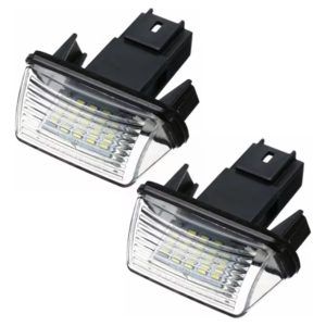 Kit Luces Matricula Citroen Peugeot Led