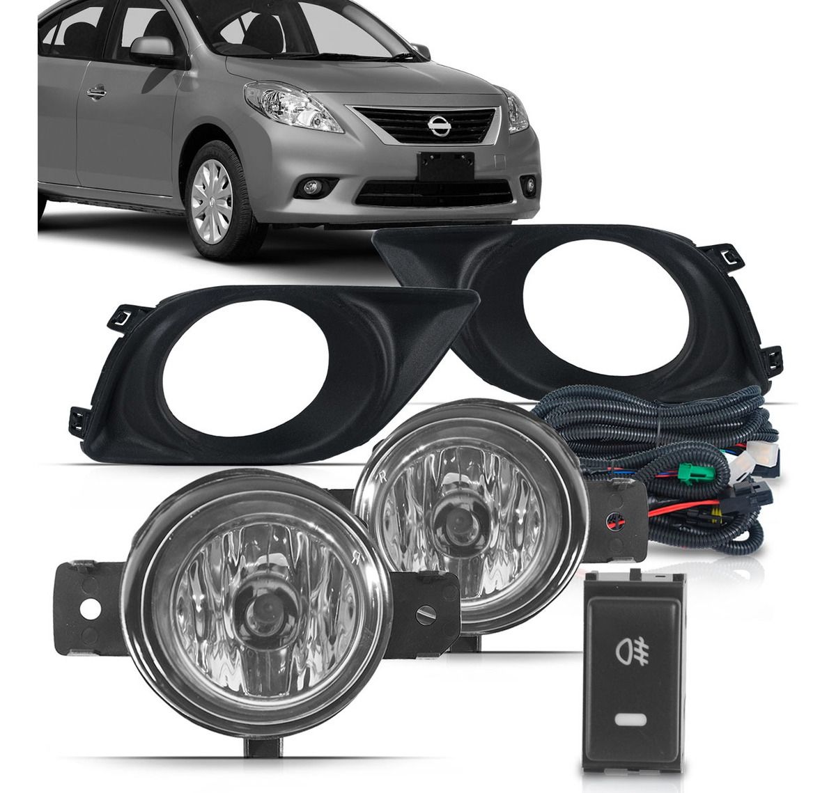 Kit Camineros Nissan Versa 2012 A 2014 Completos