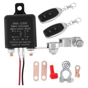 Antirrobo Relé Corte Batería 12v Con Control Remoto