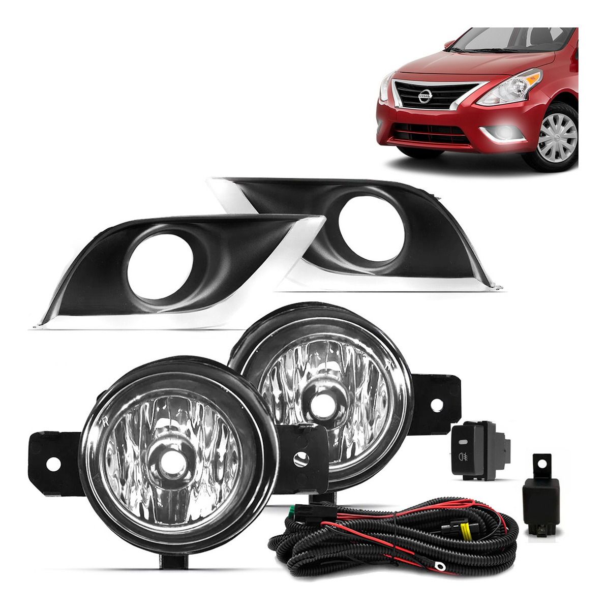 Kit Camineros Nissan Versa 2015 A 2019 Completos
