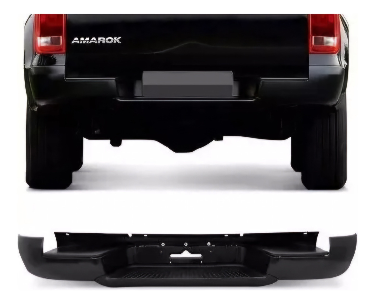 Paragolpe Trasero Volkswagen Amarok Negro