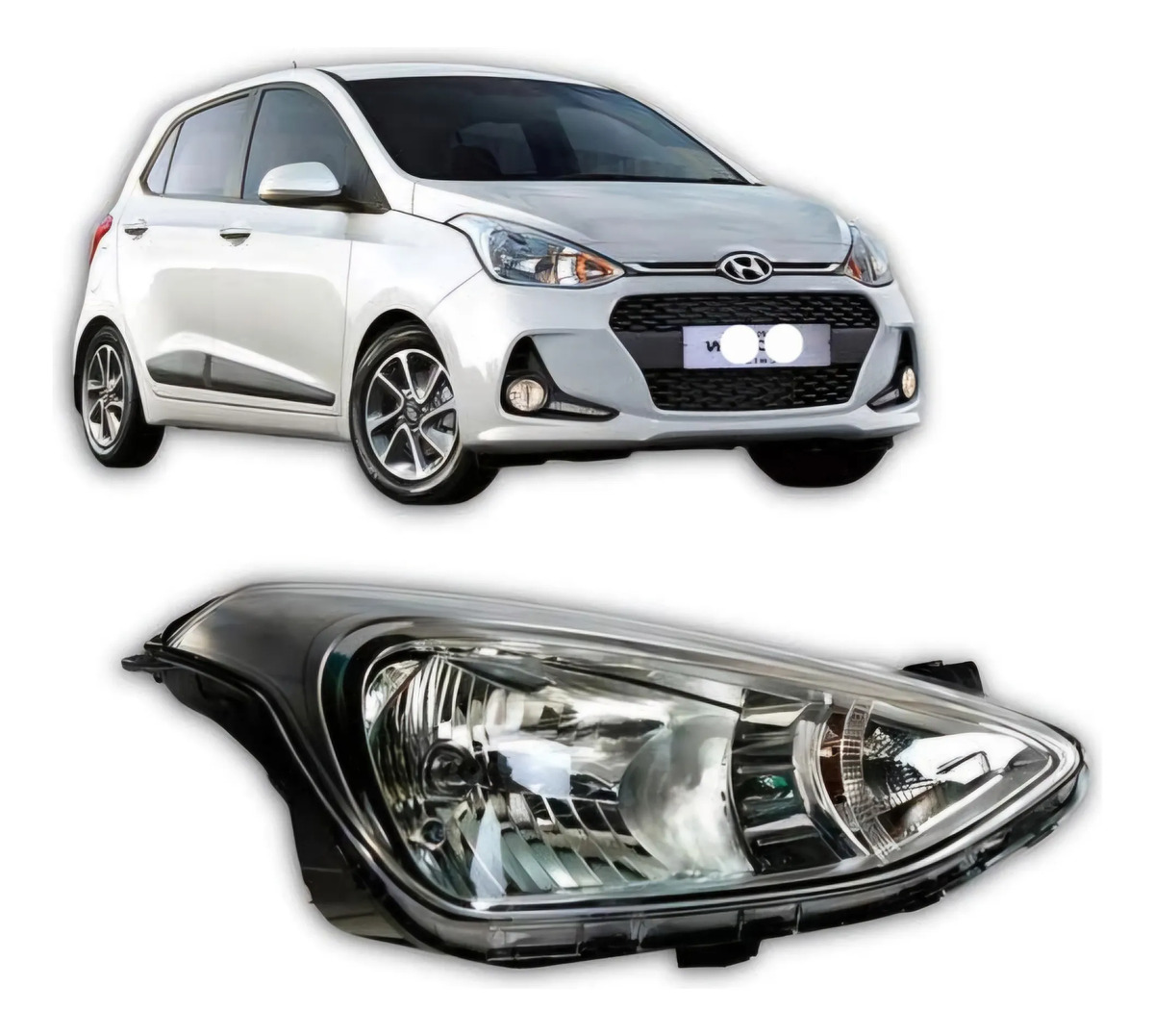 Semioptica Hyundai Grand I10 2015 A 2020 Derecha