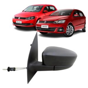 Espejo Izq Manual Volkswagen Gol G6/g7/g8 13-2021, Poroso